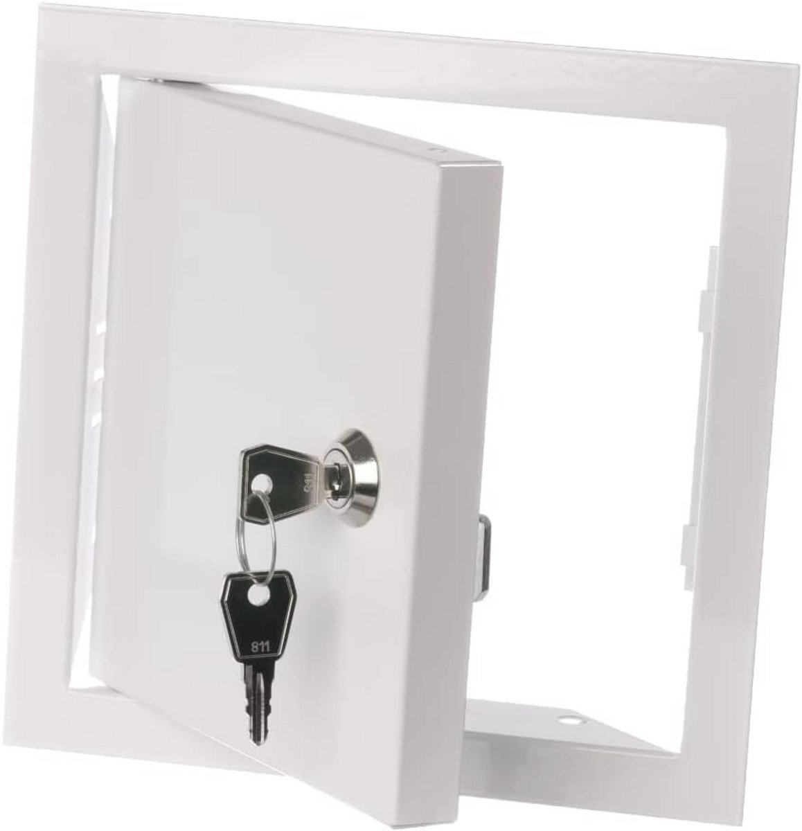 Metalen Revisiedeur 150x150mm met Slot - Inspectiedeur voor Toegang en Onderhoud
