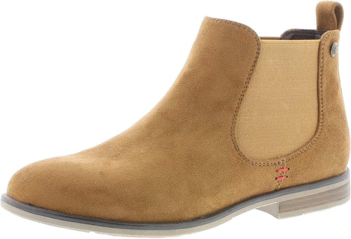 Dames Chelsea Boot Geel Comfortabele Enkelhoge Laars