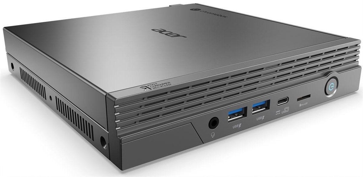 Acer Chromebox CXI5 i7426 Intel® Core™ i7 i7-1270P 16 GB DDR4-SDRAM 256 GB SSD ChromeOS Mini PC PC Zilver