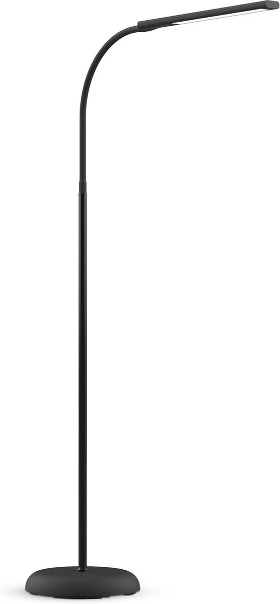 Zwarte LED Vloerlamp 7W Energiezuinig en Dimbaar