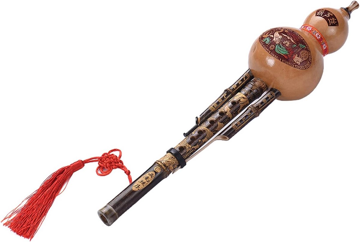 Hulusi Fluit C Sleutel Handgemaakt Traditioneel Instrument met Zachte Toon