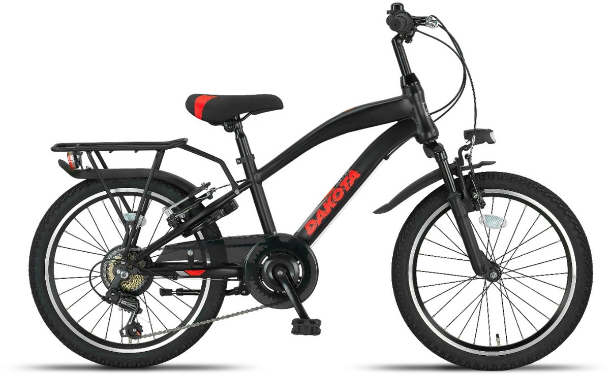 Altec Dakota 20 inch Jongensfiets Zwart
