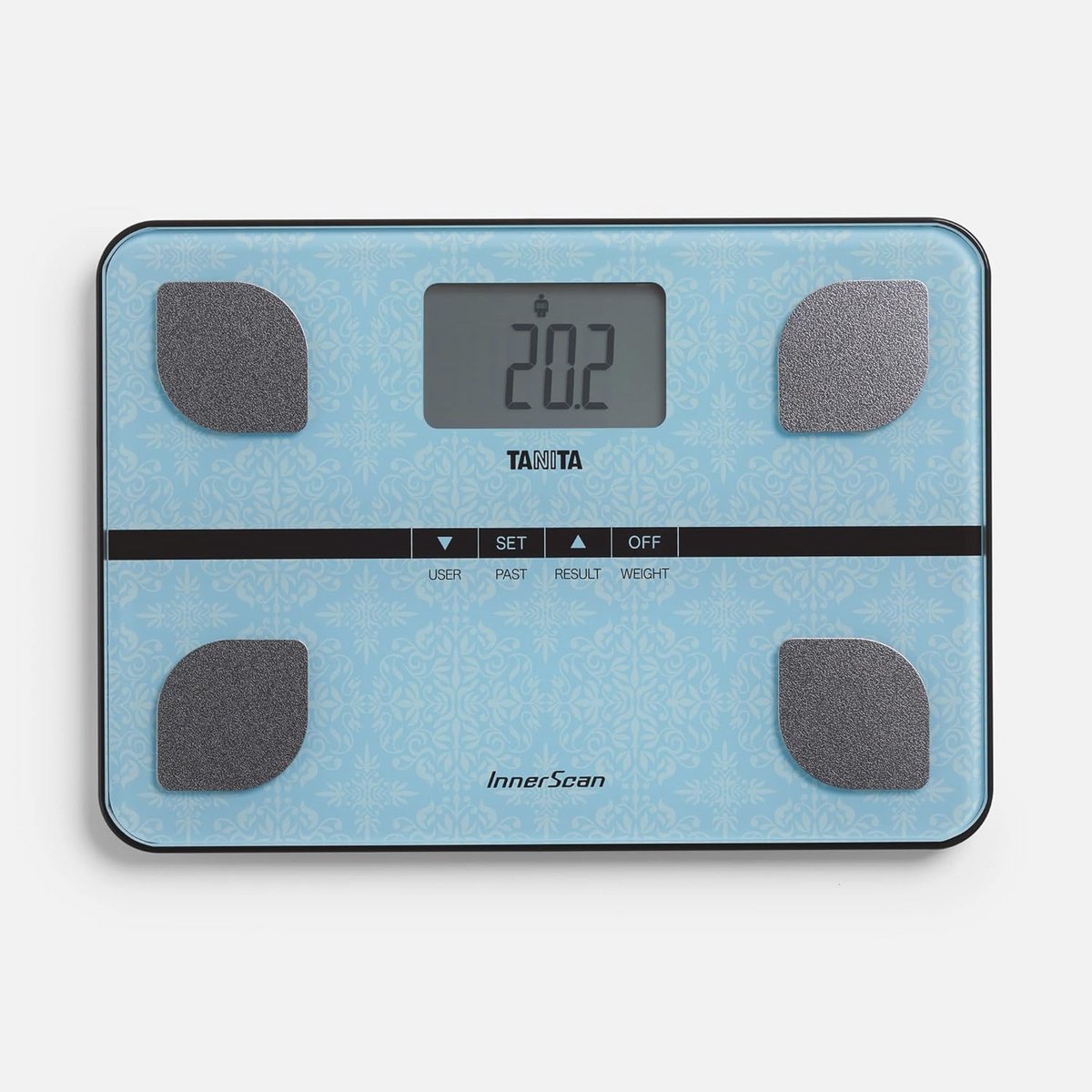 Compacte gezinssamenstellingsweegschaal met groot LCD-display en atleetmodus