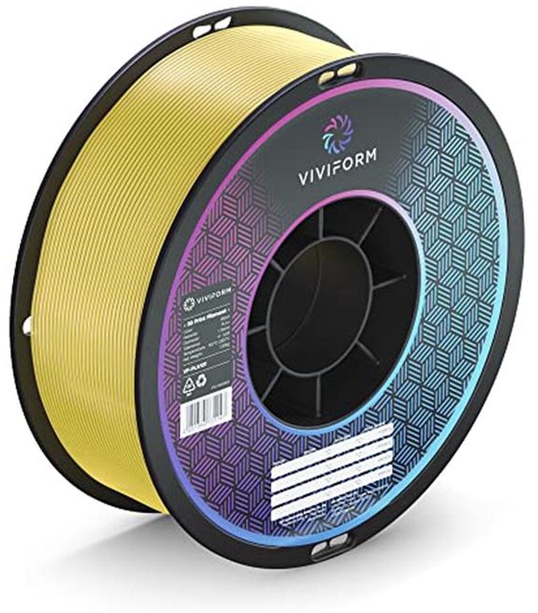 PLA-filament 1 kg voor 3D-printers, 1,75 mm, hoogwaardig en milieuvriendelijk