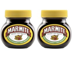 Marmite Original - Yeast Extract - Gist Extract - 2 x 250g- Multipack - Voordeelpak - Broodbeleg - Australian