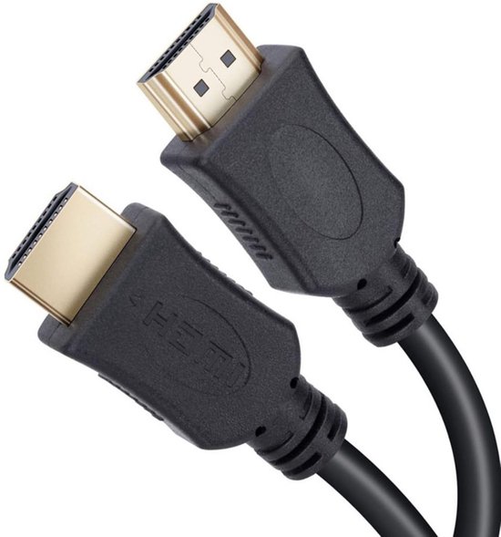 5 Meter HDMI Kabel 9.1 | 1080p Full HD | Zwart | bol