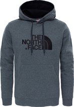 Pull d'extérieur The North Face Drew Peak pour homme - TNF Medium Grey Heather / TNF Black - Taille S