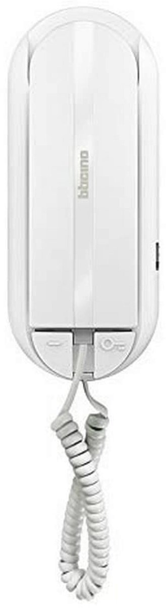 Intercom met 2 draden en pianooproep - wit
