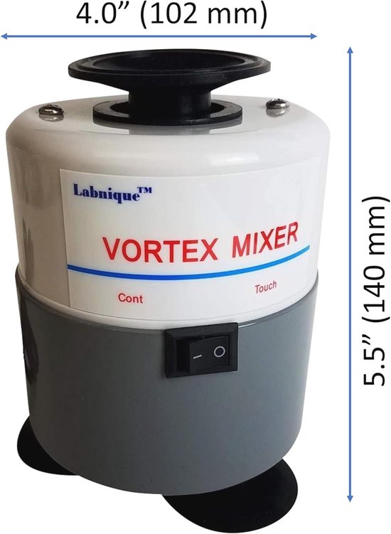 Vortex Mixer met zowel Touch als Continue Mode, Heavy Duty Vortex Shaker, 110V van Merkloos — afbeelding 4