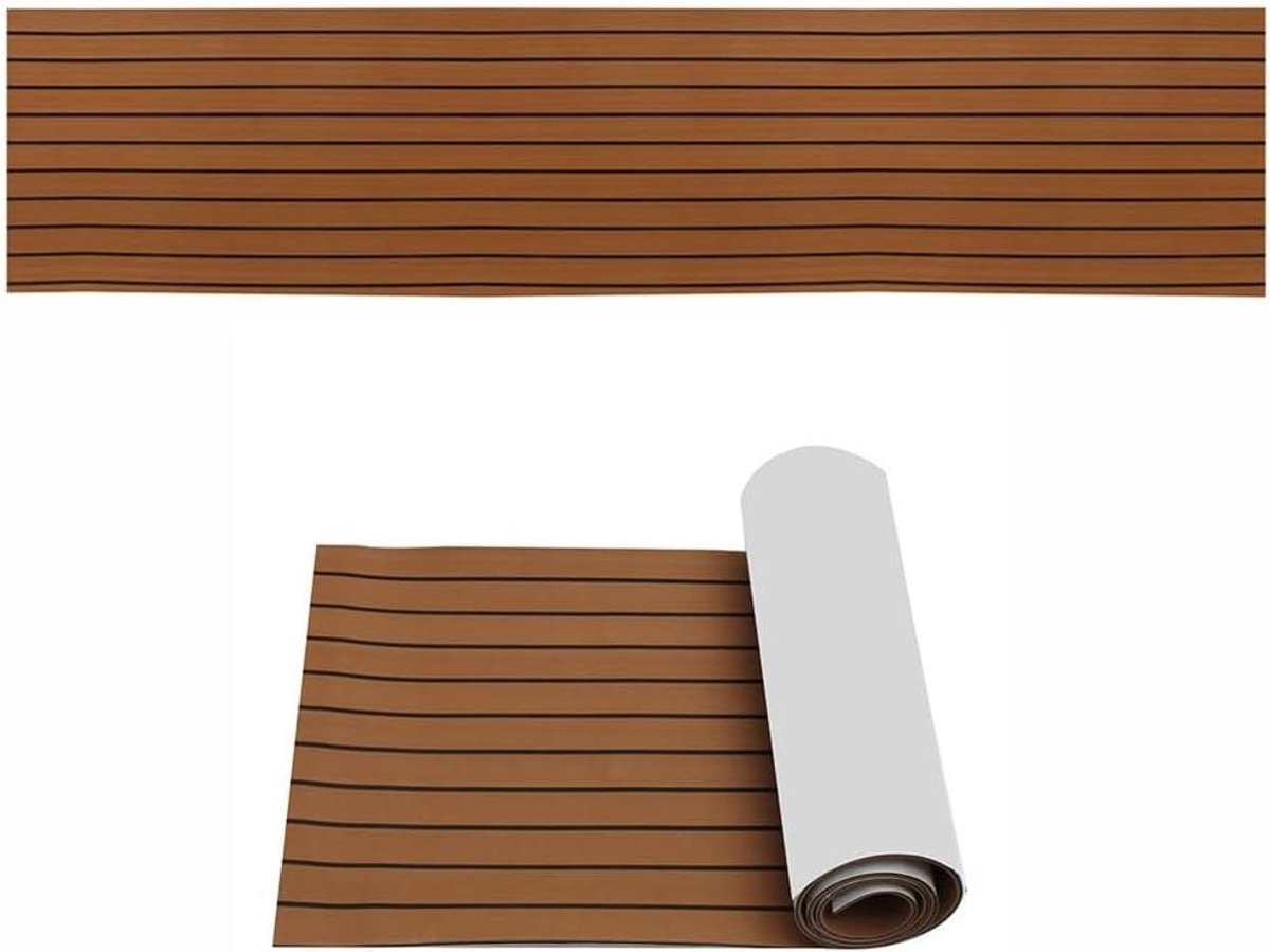 Allecta - EVA Synthetische Foam Boot Teak Decking 90x240cm Marine Flooring Anti Slip