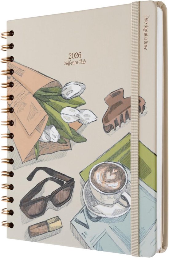Kokonote A5 Academic Diary 2025-2026 Week To View - Cherry Lacquer Kokonote A5 Academic Diary 2025-2026 Week To View - Cherry Lacquer