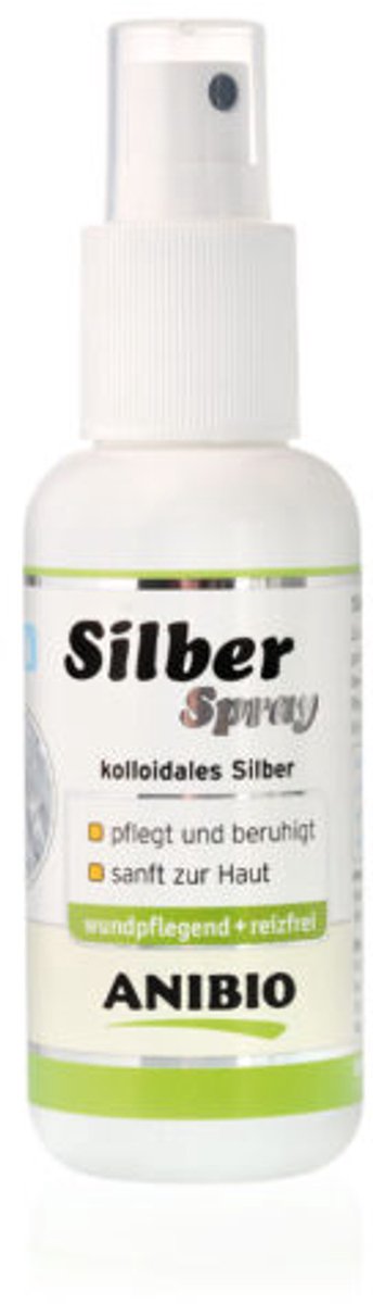 Anibio zilverspray verzorgingsspray voor Honden en Katten 100ml