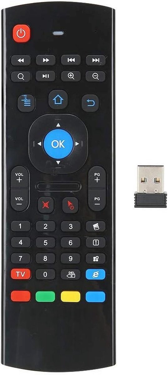 Draadloze Universele Afstandsbediening met Bewegingssensor voor TV en PC