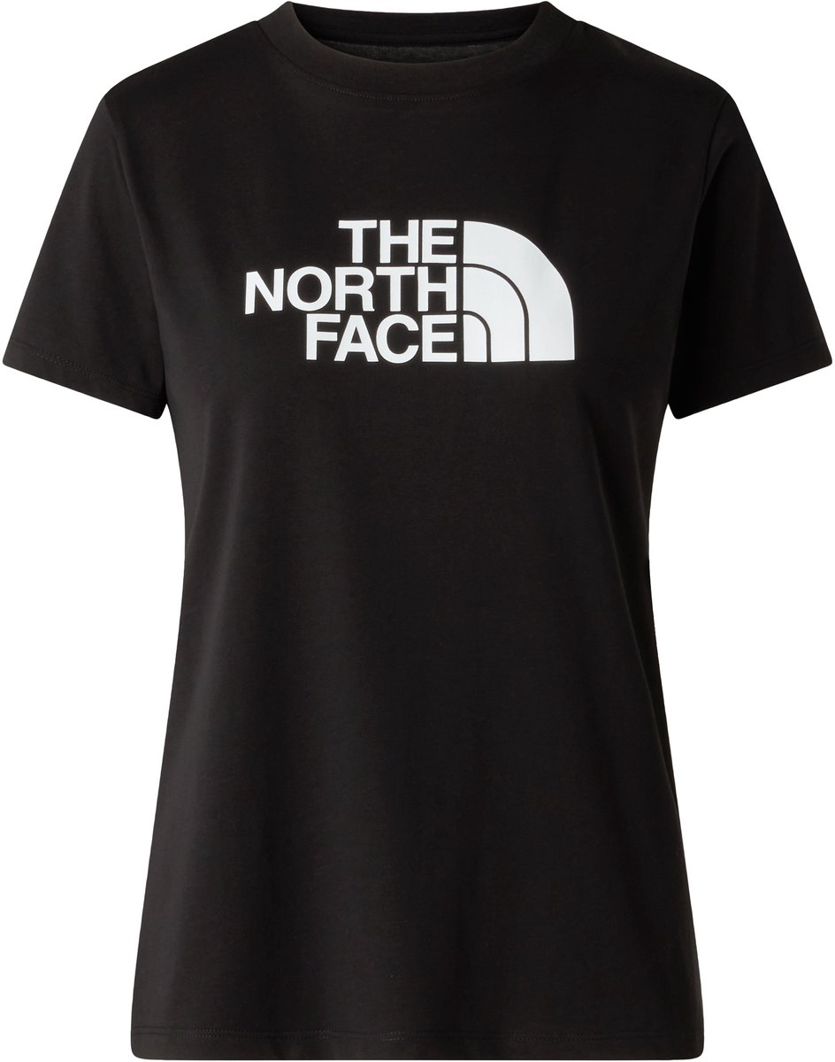 The North Face W EVOLUTION HALF DOME SLIM SHORT SLEEVE Dames Outdoorshirt TNF Zwart
