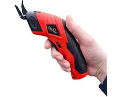 Elektrische schaar - Oplaadbaar - Tapijtschaar - Leerschaar - Kartonschaar