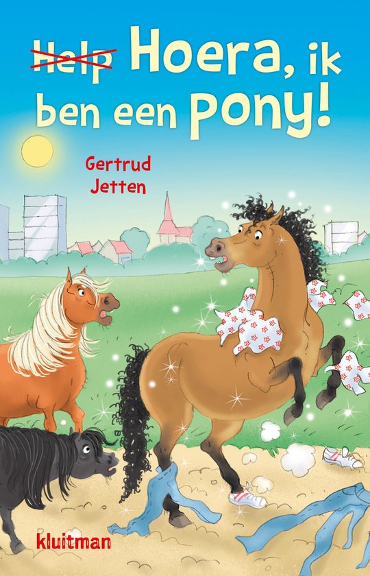 Hoera, ik ben een pony! - cover