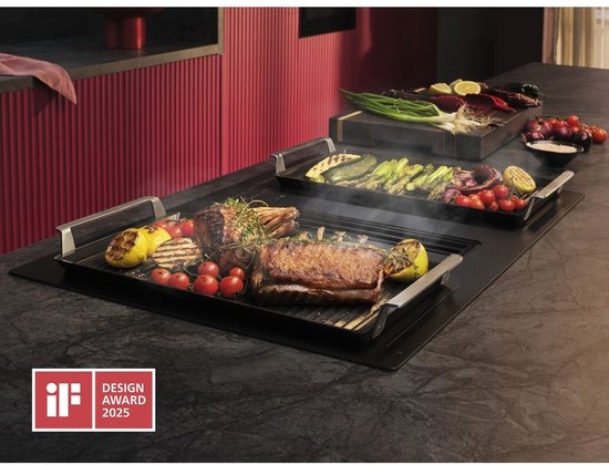 AEG Plancha Grillplaat 2.0 - Flexibele Kookzone - Anti-aanbak - Zwart — afbeelding 3