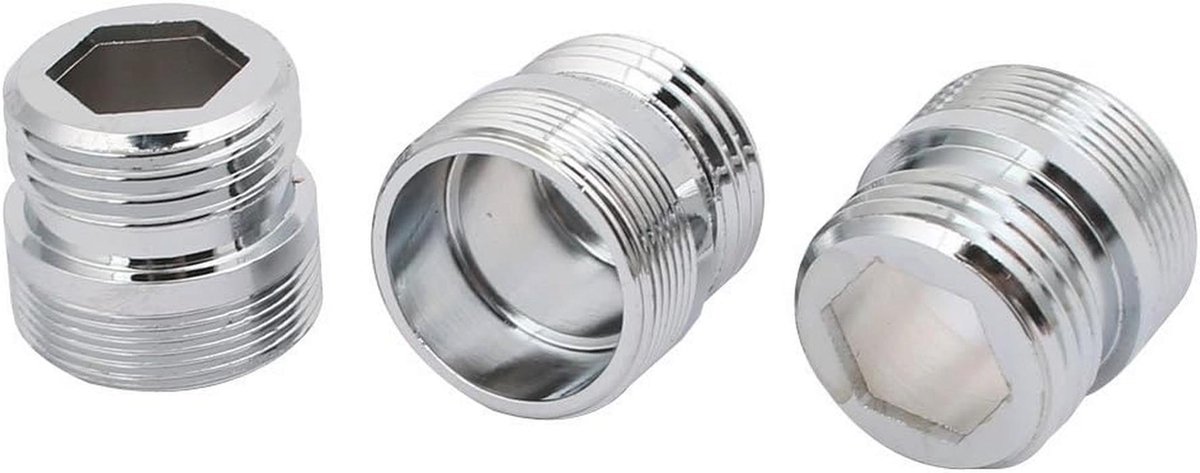 M22 naar 1/2 BSP Mannelijke Draad Kraan Adapter - Set van 3 voor Water Purifier