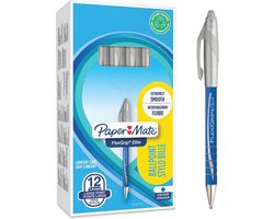 Flexgrip Elite balpen | medium punt (1,4 mm) | blauw | doos met 12 stuks