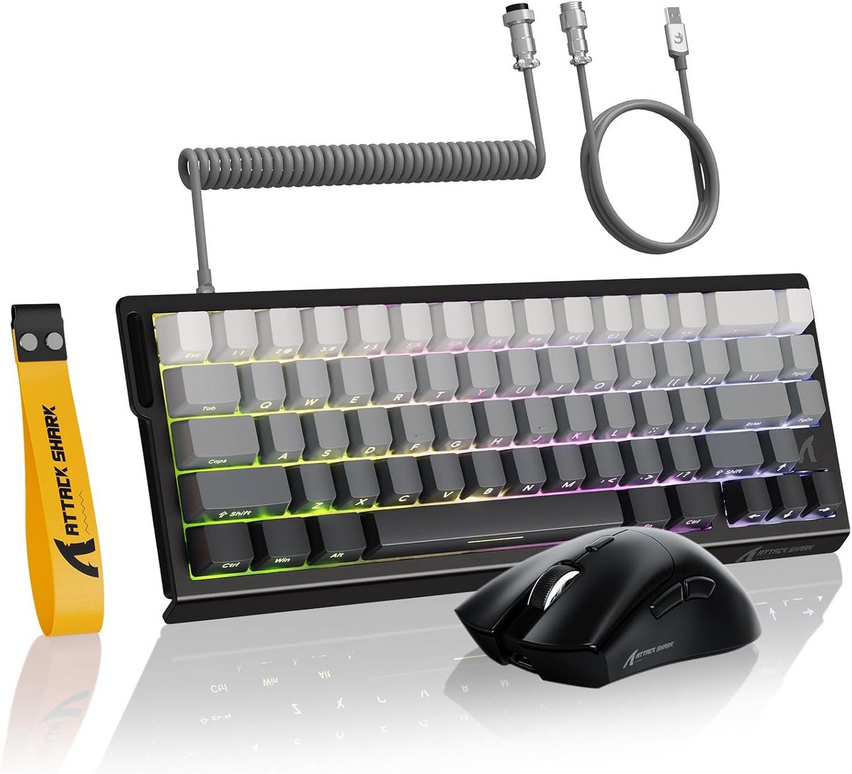 Gaming Toetsenbord en Muis Combo met Hoge Nauwkeurigheid en Snelle Activering voor PC/Mac
