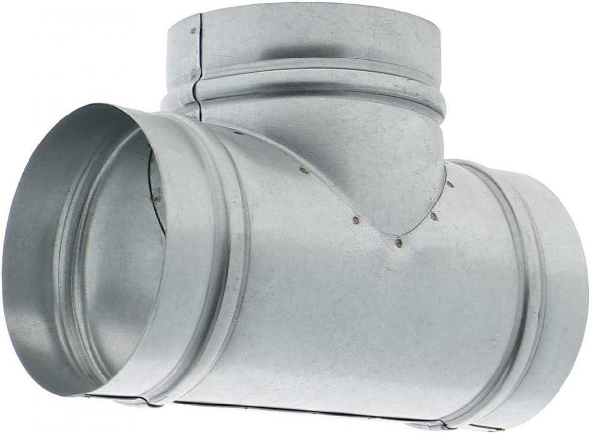 T-stuk voor ventilatieafvoer 125 mm