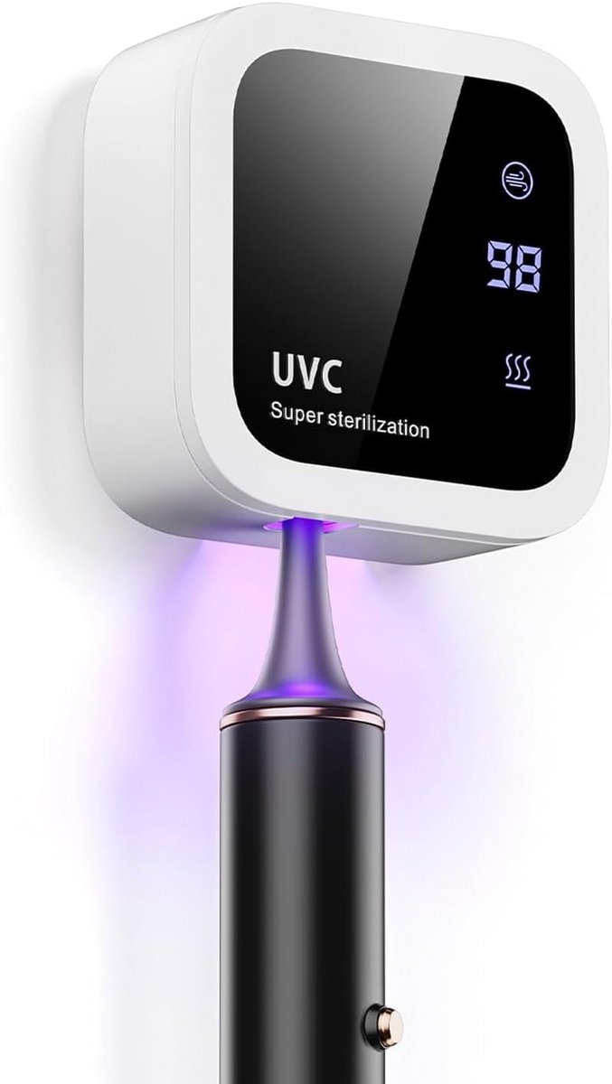 Intelligente Oplaadbare Tandenborstel met LED Scherm en Wandmontage