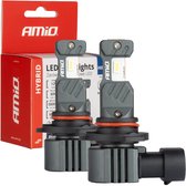 AMIO LED HIR2 Koplampen 6000K 60W Canbus Hybrid series – Krachtige en Foutcodevrije Autoverlichting