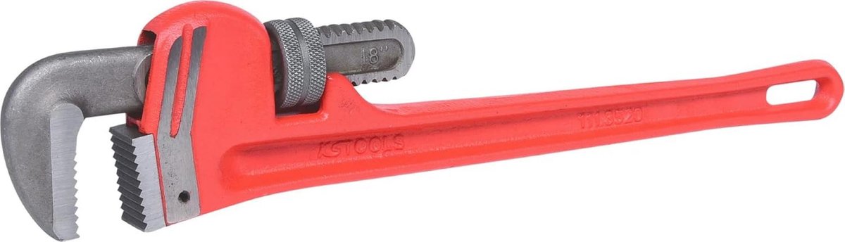 Pijptang Staal 450 mm - Traploos Verstelbare Stillson Gereedschap