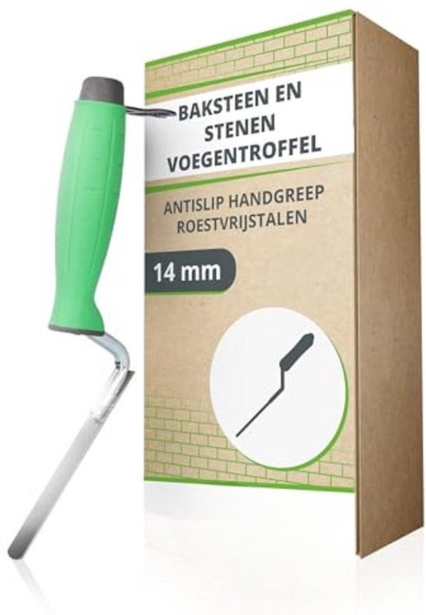 Voegspaan 14 mm - Roestvrijstalen Spaan voor Efficiënt Voegwerk en Renovaties
