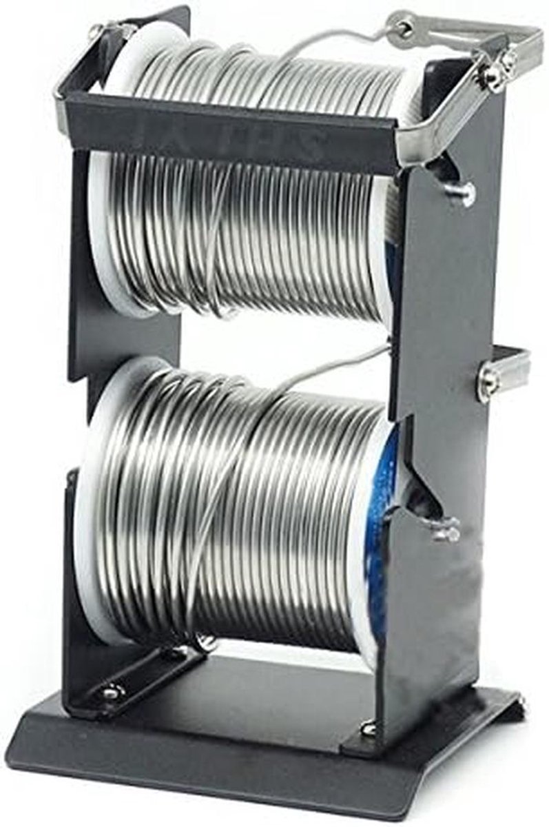 Soldeerbout Houder Met 2 Niveaus voor Soldeerdraad en Metalen Kwaliteit