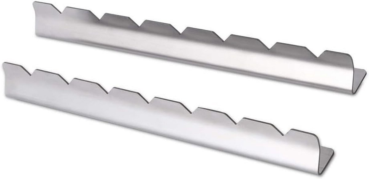 Verstelbare RVS Barbecue Houder voor Spiesjes - Grill Accessoire