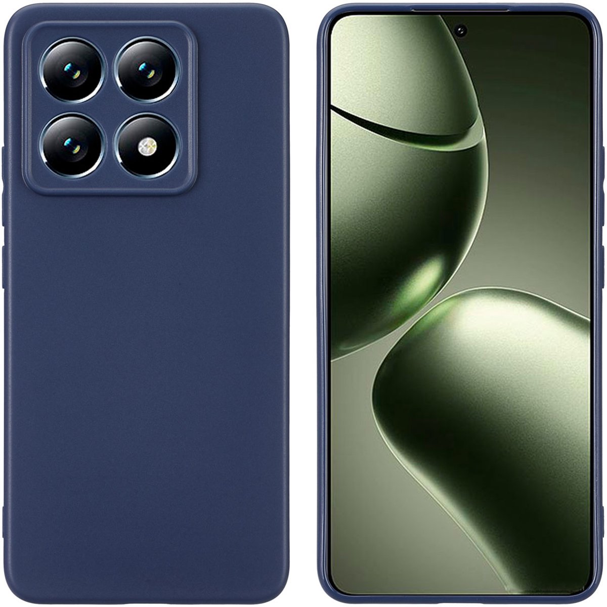 imoshion Hoesje - Geschikt voor Xiaomi 14T - Color Backcover - Donkerblauw