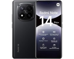 Xiaomi Redmi Note 14 Pro+ - 5G - 12GB/256GB - Midnight Zwart