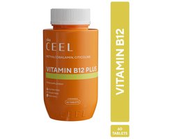 Vita Ceel B12 Plus: Hooggedoseerde Methylcobalamine & Citicoline voor Optimale Focus en Geheugen - 60 stuks