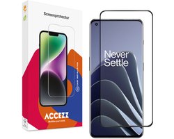 Accezz Screen Protector - Geschikt voor OnePlus 10 Pro / OnePlus 11 - Gehard Glass Full Cover