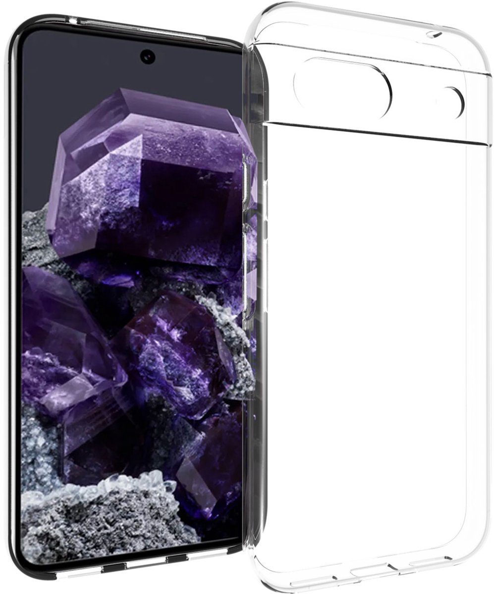 Accezz Hoesje Geschikt voor Google Pixel 8a Hoesje Siliconen - Accezz Clear Backcover - Transparant