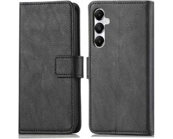 imoshion Hoesje - Geschikt voor Samsung Galaxy A55 (5G) - Luxe Bookcase - Zwart