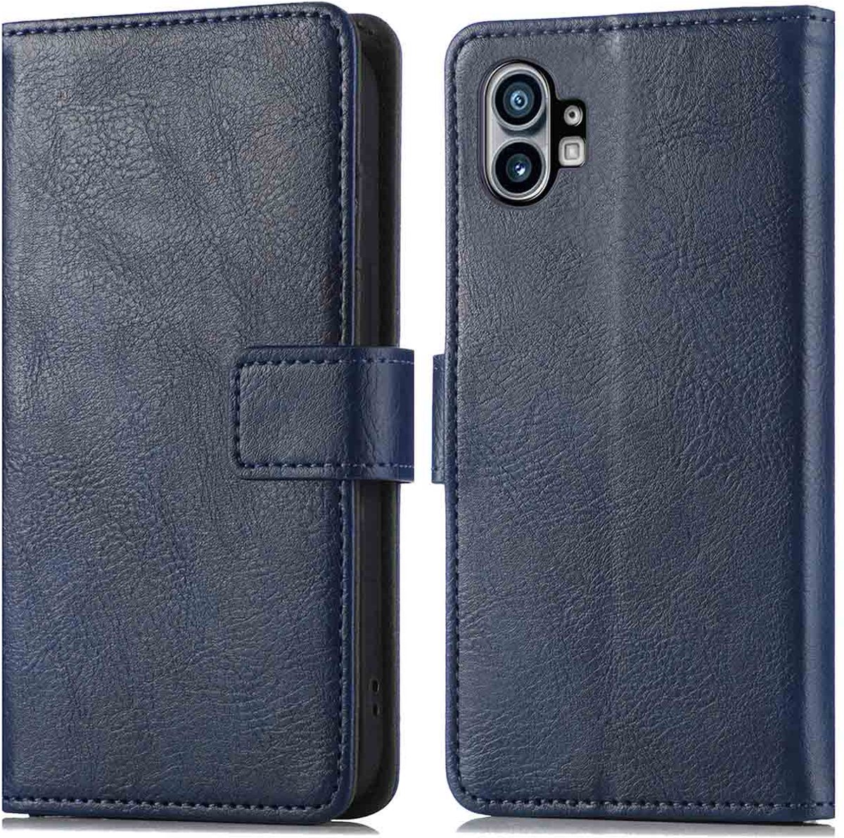 Housse Etui Porte-Carte Support Universel L Couleur Bleu Foncé pour