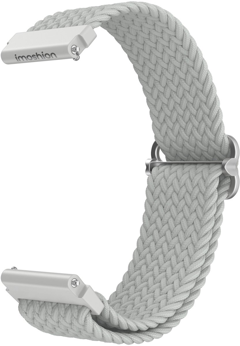 imoshion Nylon geweven bandje - Universeel 20 mm aansluiting - Grijs
