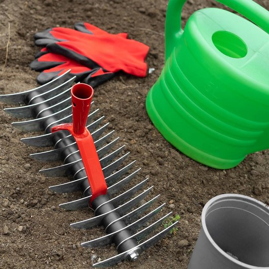 Handmatige Gazonbeluchter en Verticuteermachine voor Tuin en Gazon van Merkloos	 — afbeelding 3