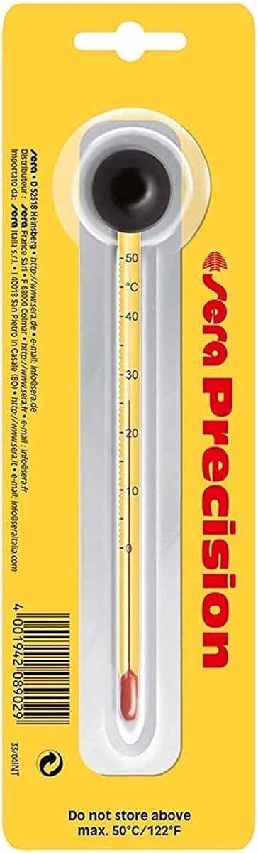 Nauwkeurige Glazen Aquarium Thermometer met Zeer Goed Afleesbare Capillair