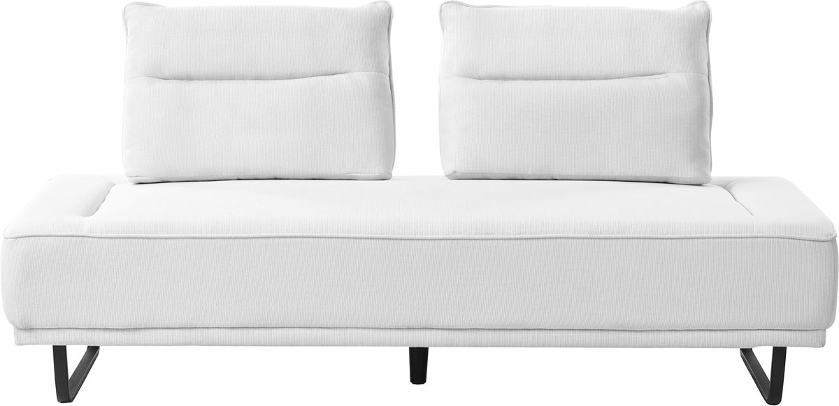 FAXEN - Driezitsbank - Wit - Polyester