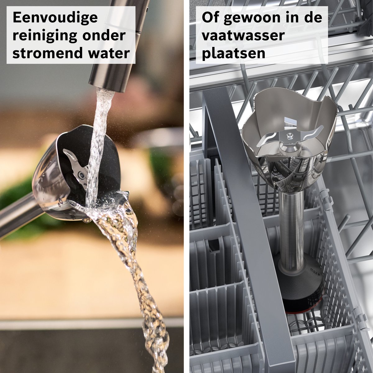 Bosch Haushalt ErgoMaster Serie 6 Staafmixer 1200 W Met maatbeker, Met