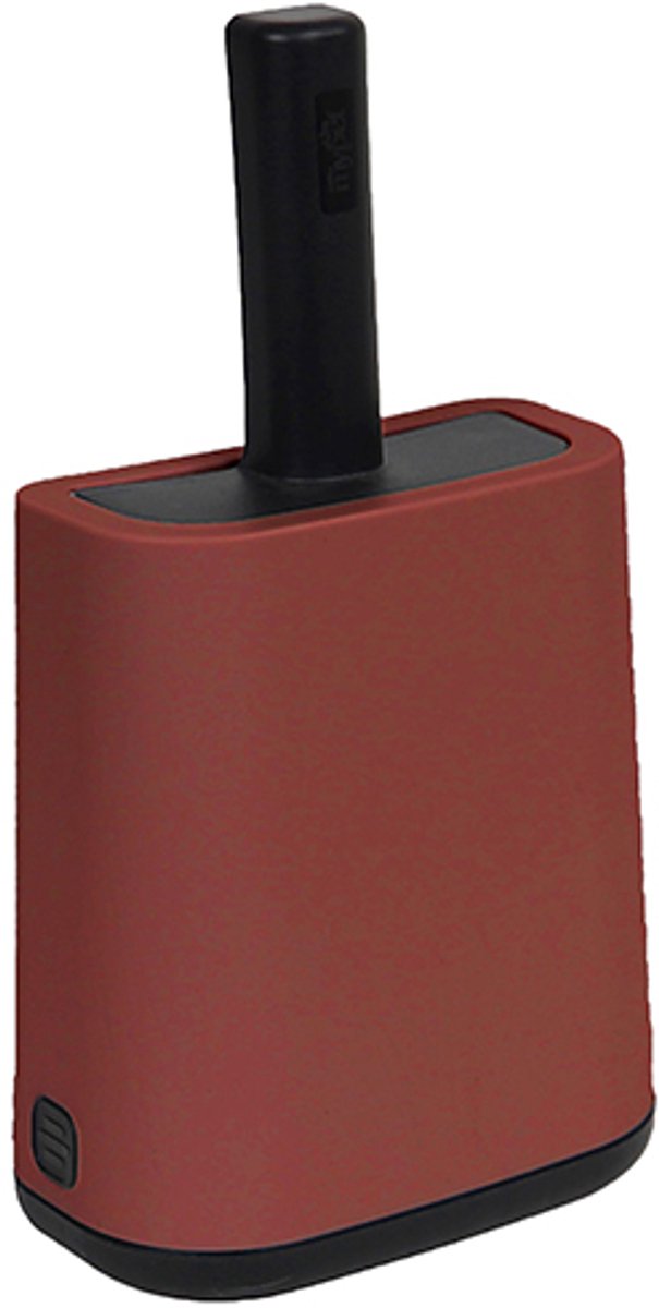Rotho kattenbakschep en houder biala iron red