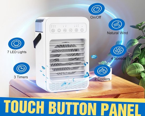 Hot Selling Dual-Layer 300W Verdunstung luftkühler mit großer Leistung 60L 14000