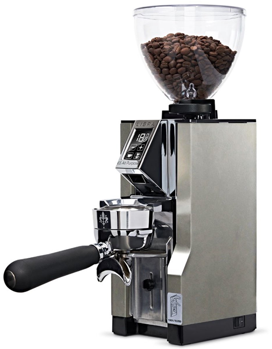 Eureka Mignon Libra 65 All Purpose Espresso Coffee Grinder - Chrome