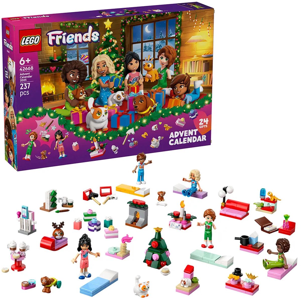 LEGO Friends Adventskalender 2025, Kerstspeelset - 42668 — afbeelding 21