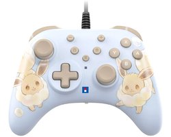 HORI - HORIPAD Turbo Wired Controller voor Nintendo Switch 2 – Eevee Cottage Core - Officieel gelicentieerd door Nintendo en The Pokémon Company International