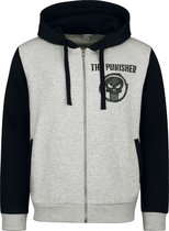 The Punisher Skull Heren Vest met capuchon - gris/charbon - L