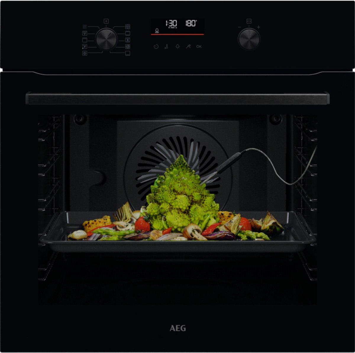 AEG Series 6000 OS6AB50AK 71 l Zwart
